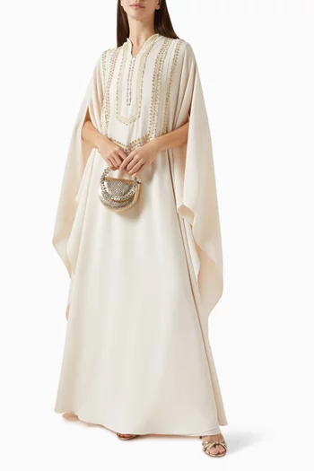 Hand-embroidered Kaftan