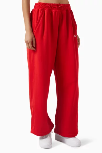 Sportswear Open-hem Sweatpants in Fleece