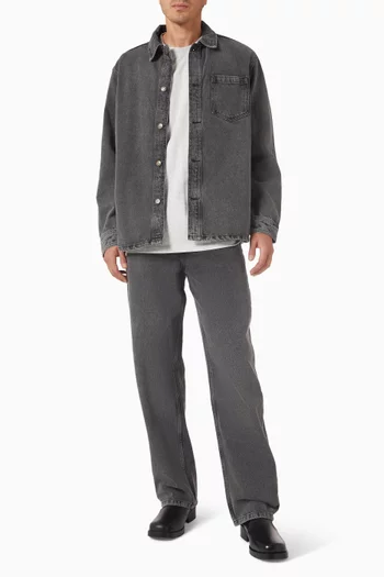 تي شيرت كرو قطن