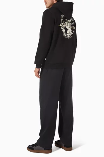 Ben Globe Hoodie in Cotton