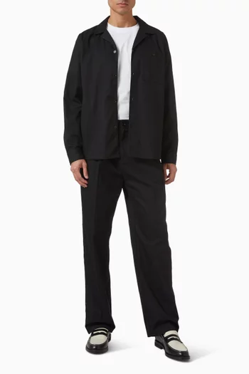 قميص بنمط جاكيت جاسبر تويل ثقيل