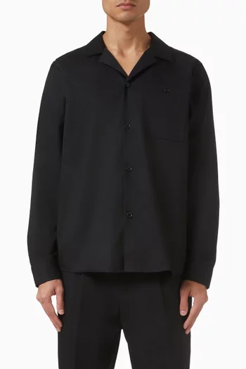 قميص بنمط جاكيت جاسبر تويل ثقيل