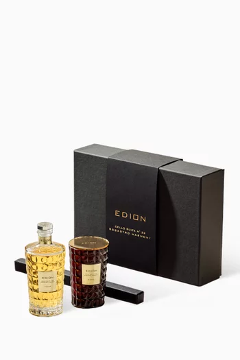 Edion n.23 Rosastro Harmony Diffuser & Scented Candle Set