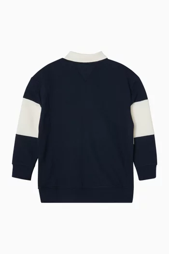 Colourblock Polo T-shirt