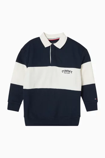 Colourblock Polo T-shirt