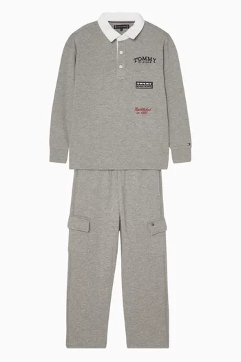 Cargo Sweatpants in Cotton