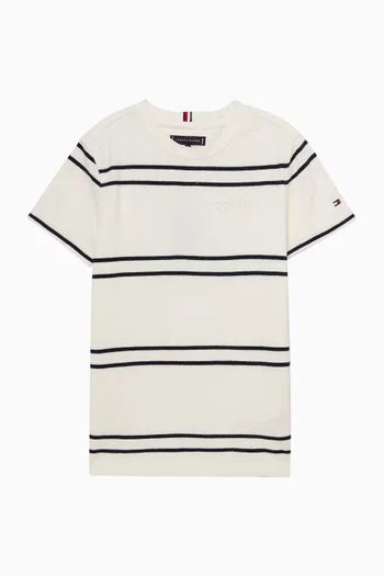 Embossed logo T-shirt in Cotton-jersey