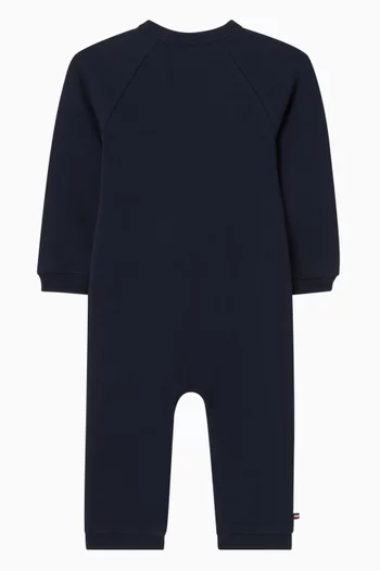 Logo Embroidery Terry Coverall