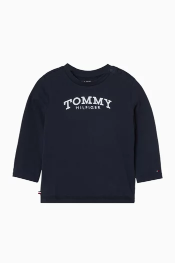 Logo-print T-shirt in Cotton