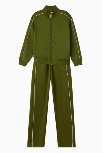 Piping Sweatpants in Cotton