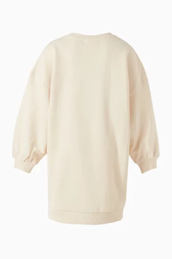 Sweatshirt Dress in Cotton-terry
