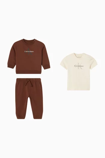 طقم هدية بشعار الماركة