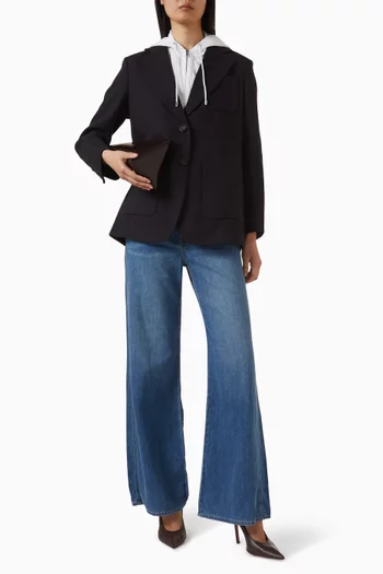 كنزة ديكي بغطاء رأس فرنش تيري