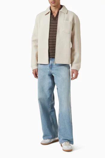 Hannes Full Zip Jacket in Wool