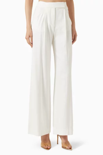Marbeau Wide-leg Pants in Viscose
