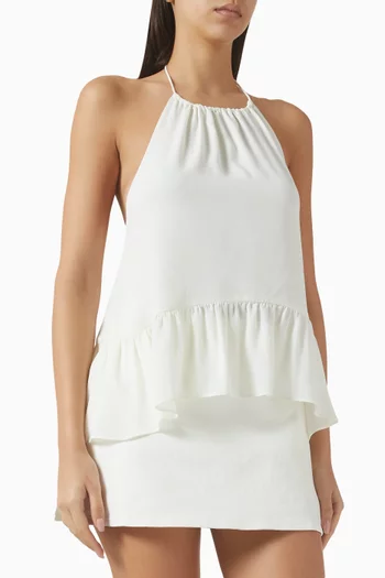 بلوزة ميا بظهر مكشوف