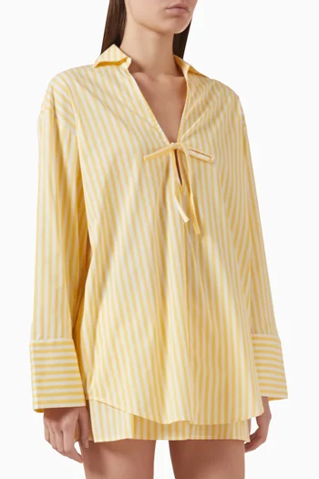 تونيك ليفيا قطن بوبلين