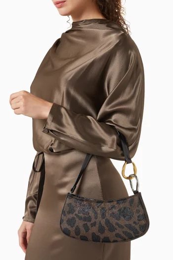 حقيبة كتف اولي من شعر المهر