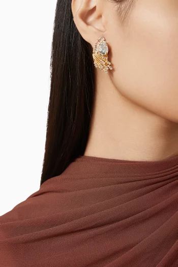 أقراط كريستال كلاستر