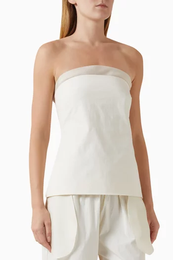 Tyla Tube Top in Silk Blend