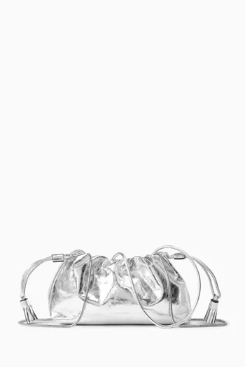 حقيبة ستاش صغيرة جلد لامع