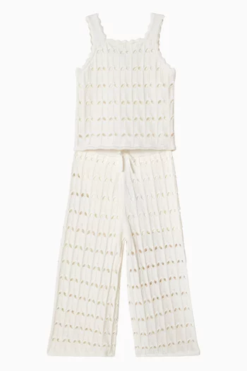 Awaken Sleeveless Top in Cotton-knit