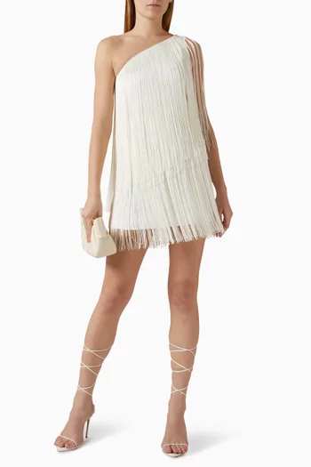 Cascada Fringe Mini Dress