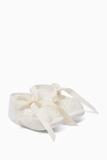 Ankle Booties in Brushed Cotton