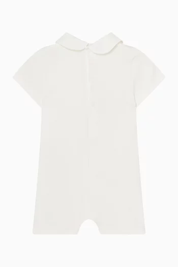 Interlock Knit Romper