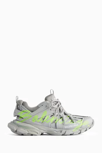 Track Signature Sneakers in Mesh