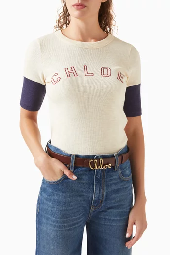 Iconic Belt in Leather