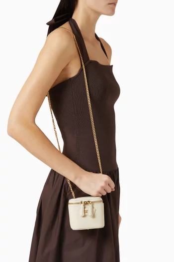 حقيبة فانيتي ميني جلد