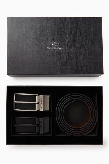 Maestro Reversible Belt in Italian Leather