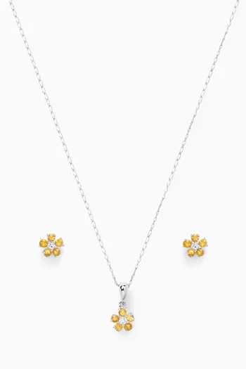 Diamond Jewellery Set