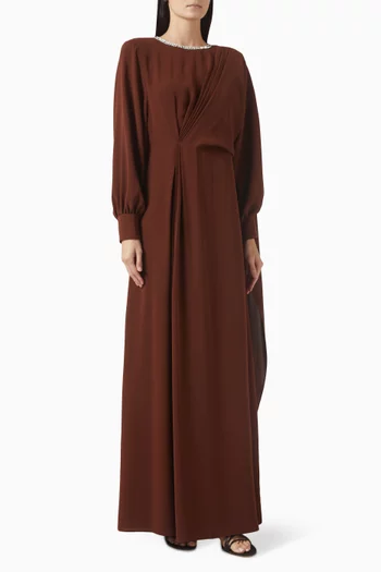 Elera Embellished Dress in Chiffon