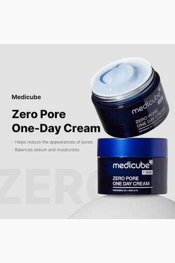 Zero Pore One-Day Cream Visibly Smaller Pores, Controls Excess Oil, 50ml