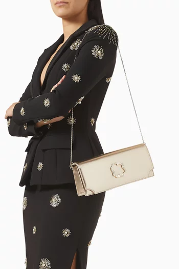 كلاتش فيفيان جلد نابا لامع