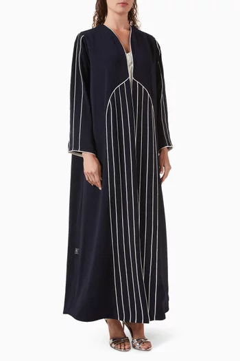 Striped Abaya
