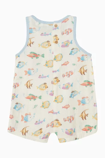 Fancy Fish Romper