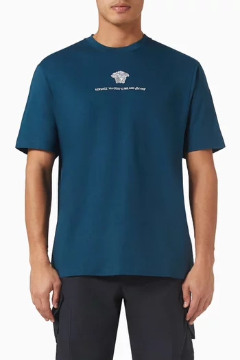 Medusa Logo T-shirt in Cotton-jersey