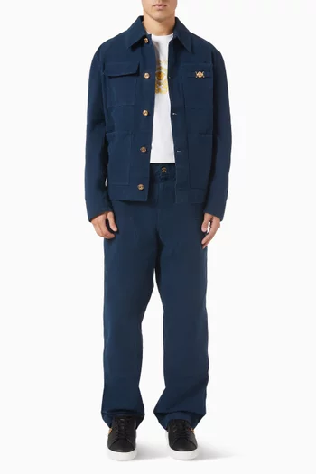 Medusa-print T-shirt in Cotton