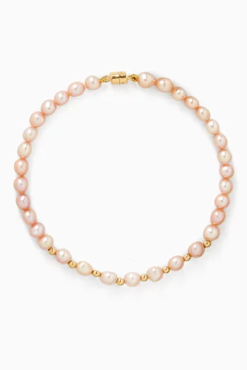 Kiku Pearl Bracelet in 18kt Gold