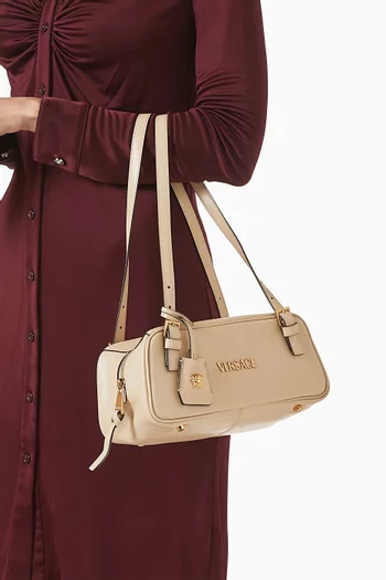 حقيبة بولينغ بشارة جلد نابا