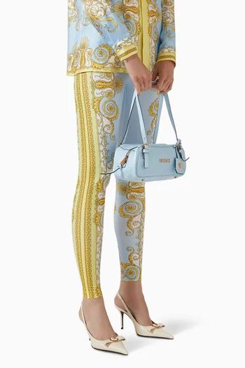 حقيبة بولينغ بشارة جلد نابا