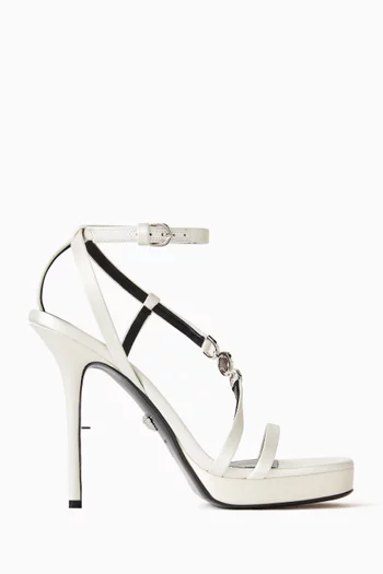 صندل بحلية شعار ميدوسا ‎‎'‎95 وكعب 115 مم ستان