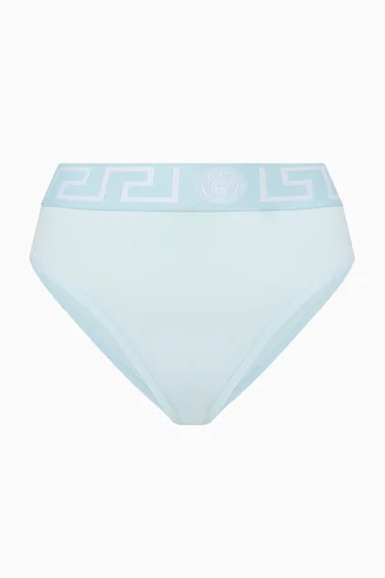 High-waist Briefs in Cotton-jersey
