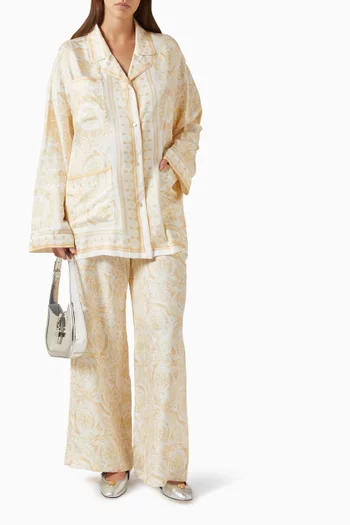 قميص بنقشة باروكية فولار 92‏