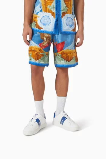 Greca Embroidered Sneakers in Freebio™ RPA