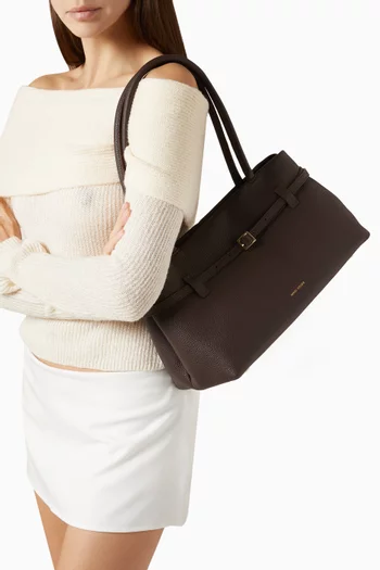 Small Le Cambon East West Bag in Calf Leather