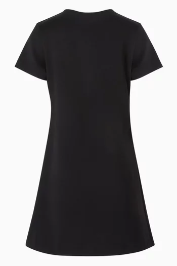 Logo-print Dress in Jersey